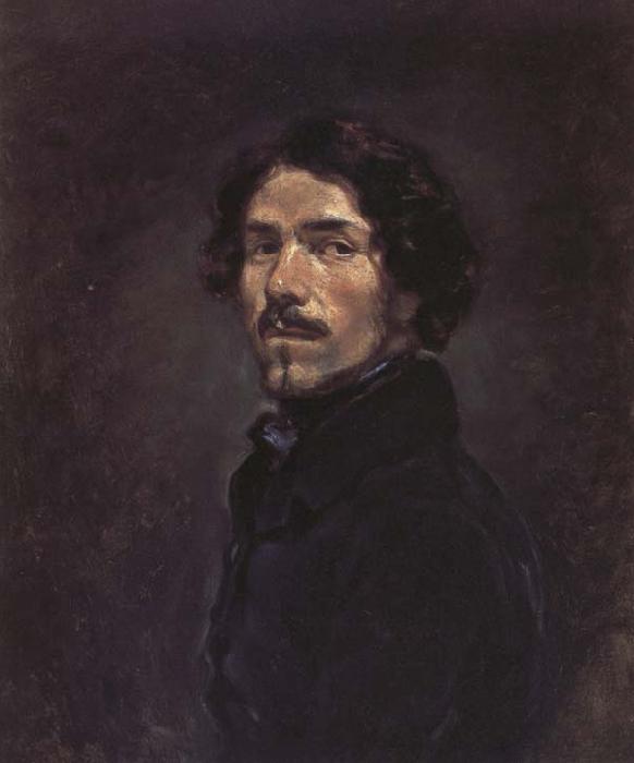 Eugene Delacroix Self-Portrait oil painting image